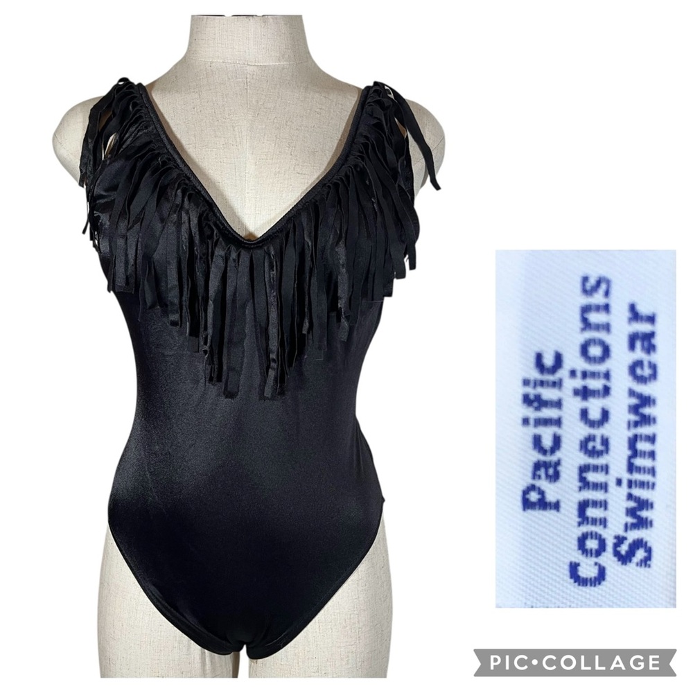 Pacific Connections Black Swimsuit